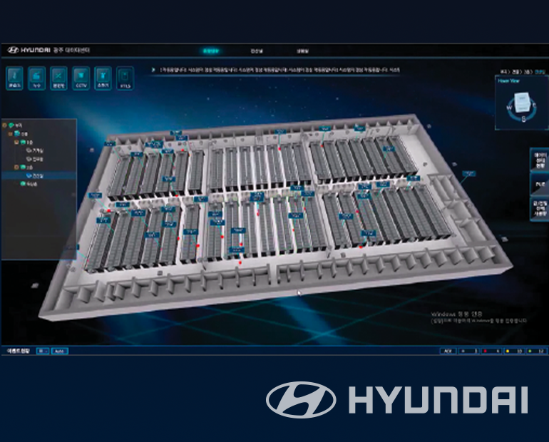The RTLS-based access control security system of Hyundai Data 