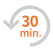 Average daily time savings of 30 minutes per nurse